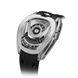 Tsar Bomba Automatic Black FKM Rubber Strap Men's Watch TB8213A(1+1)-02