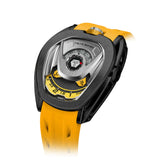 Tsar Bomba Automatic Yellow FKM Rubber Strap Men's Watch TB8213A(1+1)-05
