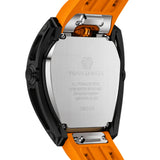 Tsar Bomba Automatic Yellow FKM Rubber Strap Men's Watch TB8213A(1+1)-05
