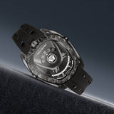 Tsar Bomba Automatic Black FKM Rubber Strap Men's Watch TB8213A(1+1)-06