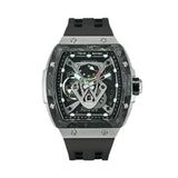 Tsar Bomba Automatic Black FKM Rubber Strap Men's Watch TB8216TF-01