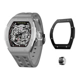 Tsar Bomba Atomic Collection Grey FKM Rubber Strap Men's Watch TB8218(1+1)C-01GY