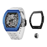 Tsar Bomba Atomic Collection White FKM Rubber Strap Men's Watch TB8218(1+1)C-01KBUWH
