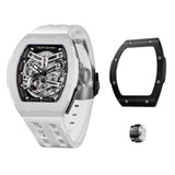 Tsar Bomba Atomic Collection FKM Rubber Strap Men's Watch TB8218(1+1)C-01WH