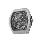 Tsar Bomba Atomic Collection White & Black FKM Rubber Strap Men's Watch TB8218(1+2)CF-01WH/BK