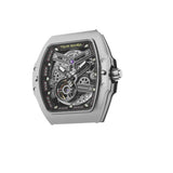 Tsar Bomba Atomic Collection White & Gold FKM Rubber Strap Men's Watch TB8218(1+2)CF-01WH/GD