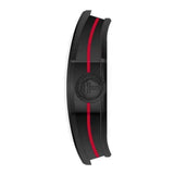 Tsar Bomba Atomic Collection Red & Black FKM Rubber Strap Men's Watch TB8218(1+2)CF-03RD/BK