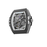 Tsar Bomba Atomic Collection White & Black FKM Rubber Strap Men's Watch TB8218(1+2)CF-06WH/BK