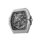 Tsar Bomba Atomic Collection Black & White FKM Rubber Strap Men's Watch TB8218(1+2)FKM-01WH/BK
