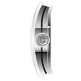 Tsar Bomba Atomic Collection Black & White FKM Rubber Strap Men's Watch TB8218(1+2)FKM-01WH/BK