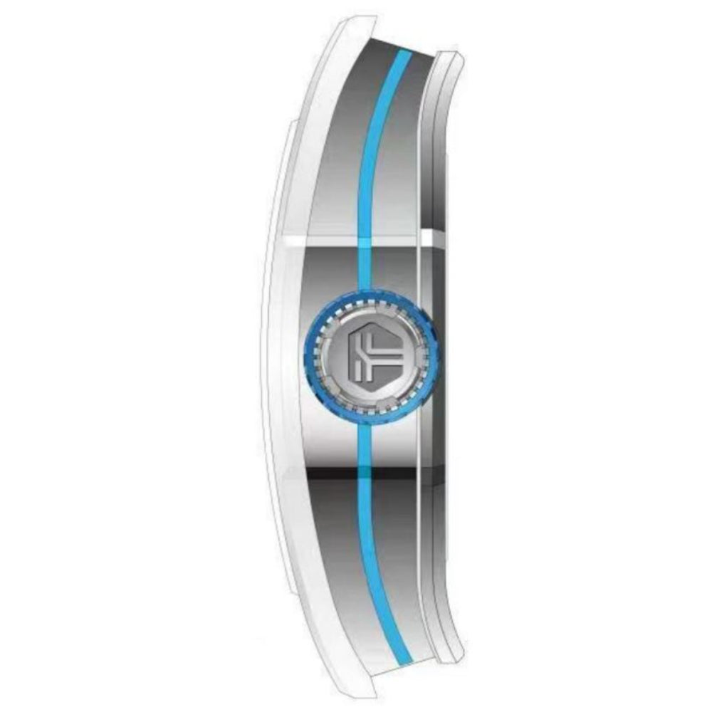 Tsar Bomba Atomic Collection Blue & Pink FKM Rubber Strap Men's Watch TB8218(1+2)FKM-02PK/LTBU