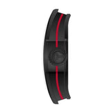 Tsar Bomba Atomic Collection Red & Black FKM Rubber Strap Men's Watch TB8218(1+2)FKM-03BK/RD