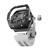 Tsar Bomba Atomic Collection FKM Rubber Strap Men's Watch TB8218(1+7)FKM-01