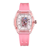 Tsar Bomba Nucleus Femme Pink FKM Rubber Strap Women's Watch TB8219L-02