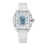 Tsar Bomba Nucleus Femme White FKM Rubber Strap Women's Watch TB8219L-03