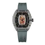 Tsar Bomba Nucleus Femme Grey FKM Rubber Strap Women's Watch TB8219L-06