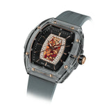Tsar Bomba Nucleus Femme Grey FKM Rubber Strap Women's Watch TB8219L-06