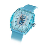 Tsar Bomba Nucleus Femme Light Blue FKM Rubber Strap Women's Watch TB8219L-01