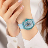 Tsar Bomba Nucleus Femme Light Blue FKM Rubber Strap Women's Watch TB8219L-01