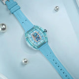 Tsar Bomba Nucleus Femme Light Blue FKM Rubber Strap Women's Watch TB8219L-01