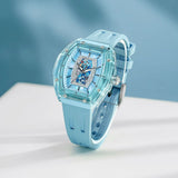 Tsar Bomba Nucleus Femme Light Blue FKM Rubber Strap Women's Watch TB8219L-01