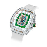 Tsar Bomba Nucleus Femme White FKM Rubber Strap Women's Watch TB8219LA-02 (Arab)