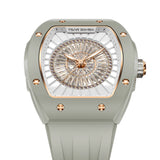 Tsar Bomba Nucleus Femme Grey FKM Rubber Strap Women's Watch TB8220L-04