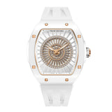 Tsar Bomba Nucleus Femme White FKM Rubber Strap Women's Watch TB8220L-01