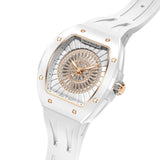 Tsar Bomba Nucleus Femme White FKM Rubber Strap Women's Watch TB8220L-01