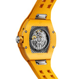 Tsar Bomba Atomic Yellow FKM Rubber Strap Men's Watch TB8222C-03