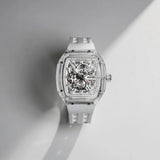 Tsar Bomba Light Matter White FKM Rubber Strap Men's Watch TB8223(1+1)-01