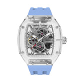 Tsar Bomba Light Matter Light Blue FKM Rubber Strap Men's Watch TB8223(1+1)-02