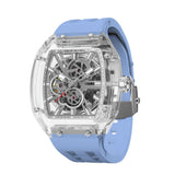 Tsar Bomba Light Matter Light Blue FKM Rubber Strap Men's Watch TB8223(1+1)-02