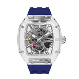 Tsar Bomba Light Matter Clein Blue FKM Rubber Strap Men's Watch TB8223(1+1)-03