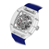 Tsar Bomba Light Matter Clein Blue FKM Rubber Strap Men's Watch TB8223(1+1)-03