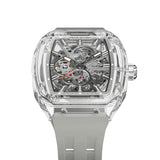 Tsar Bomba Light Matter Ghost Grey FKM Rubber Strap Men's Watch TB8223(1+1)-04