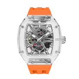 Tsar Bomba Light Matter Orange FKM Rubber Strap Men's Watch TB8223(1+1)-06