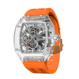 Tsar Bomba Light Matter Orange FKM Rubber Strap Men's Watch TB8223(1+1)-06