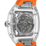Tsar Bomba Light Matter Orange FKM Rubber Strap Men's Watch TB8223(1+1)-06