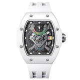 Tsar Bomba Atomic White FKM Rubber Strap Men's Watch TB8226C(1+1)-01