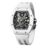 Tsar Bomba Atomic White FKM Rubber Strap Men's Watch TB8226C(1+1)-01