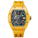 Tsar Bomba Atomic Yellow FKM Rubber Strap Men's Watch TB8226C(1+1)-03