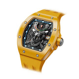 Tsar Bomba Atomic Yellow FKM Rubber Strap Men's Watch TB8226C(1+1)-03