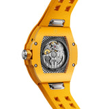 Tsar Bomba Atomic Yellow FKM Rubber Strap Men's Watch TB8226C(1+1)-03