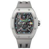 Tsar Bomba Atomic Ghost Grey FKM Rubber Strap Men's Watch TB8226C(1+1)-04