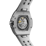 Tsar Bomba Atomic Ghost Grey FKM Rubber Strap Men's Watch TB8226C(1+1)-04