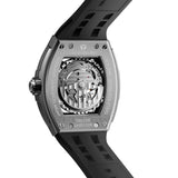 Tsar Bomba Automatic Black Silicone Strap Men's Watch TB8228T-01