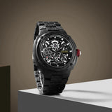 Tsar Bomba Electron Series Black/Grey Carbon Fiber Strap Men's Watch TB8401(1+1)CF-02