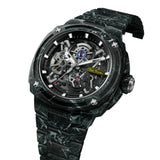 Tsar Bomba Electron Series Black/Blue Carbon Fiber Strap Men's Watch TB8401(1+1)CF-03