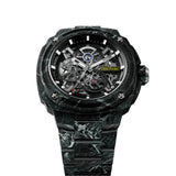 Tsar Bomba Electron Series Black/Blue Carbon Fiber Strap Men's Watch TB8401(1+1)CF-03
